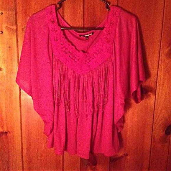 NWOT fringe top