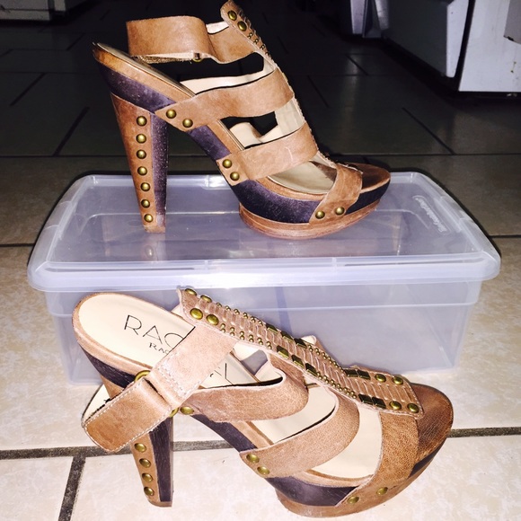 Brown and Gold sandals