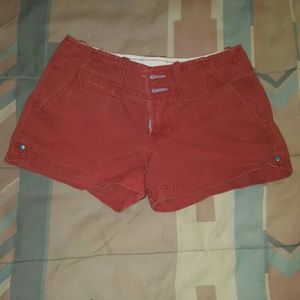 Red shorts