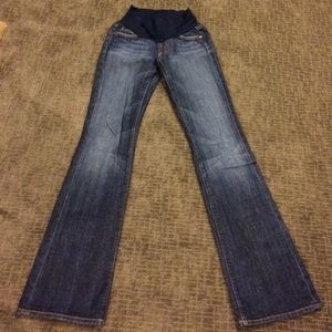 7 For All Mankind maternity jeans 27