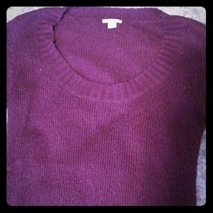 Scoopneck tunic sweater