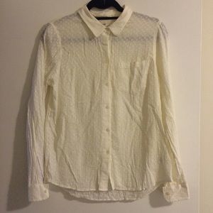 Madewell Swiss Dot blouse