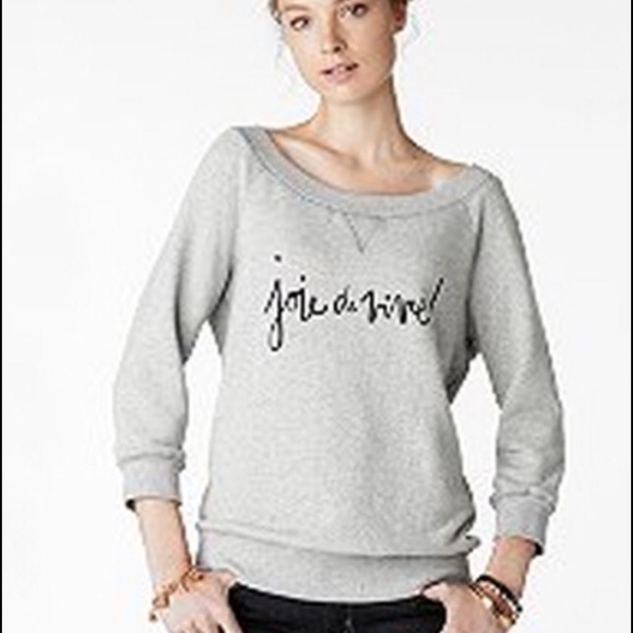 Kate Spade "Joie de Vivre!" sweatshirt