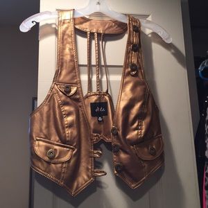 Gold vest