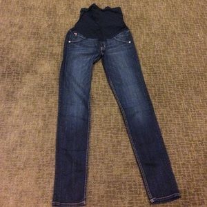 Hudson Maternity Jeans 27 Collin Skinny