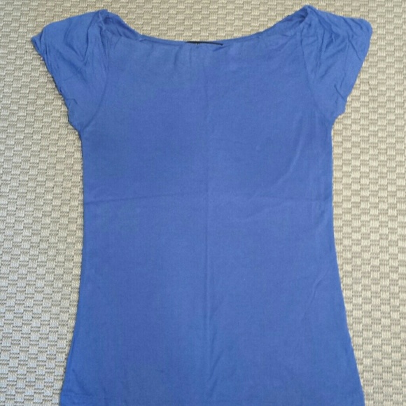 S Banana Republic blue top