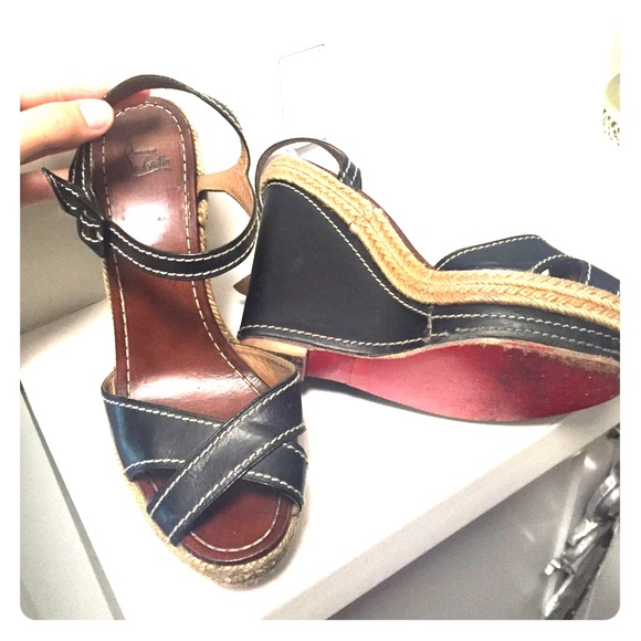 Christian Louboutin wedges