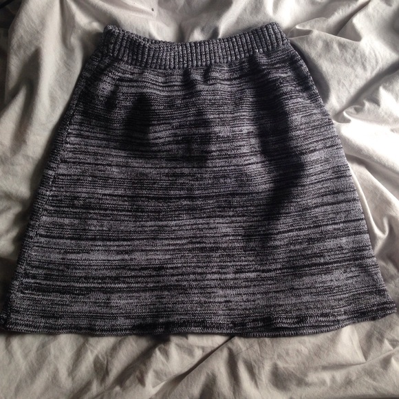 A-Line Knit Skirt