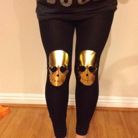 Skull leggings