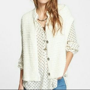 Free People Stockholm waffle knit Vest 🌹