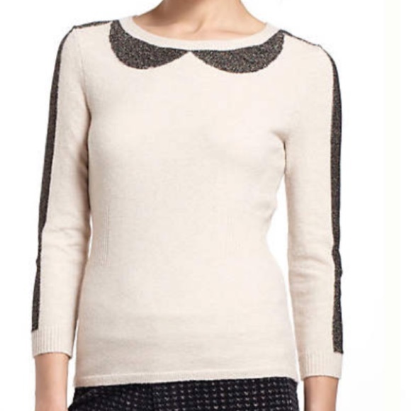 Anthropologie Peter Pan Pretender Sweater