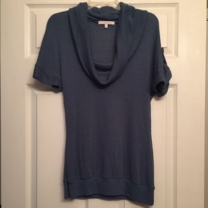 Charlotte Russe size large steel blue top