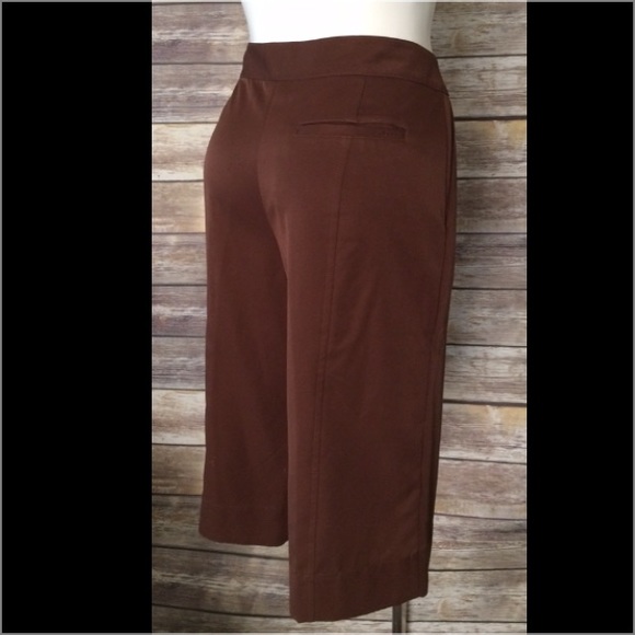 Chocolate capris by IZOD size 2 - Picture 3 of 4