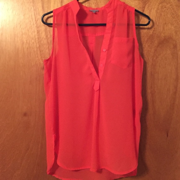 Halfway button down tank