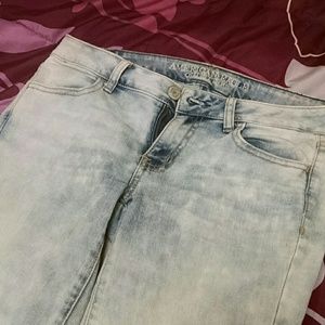 American Eagle "washed out" Jeggings NEVER WORN