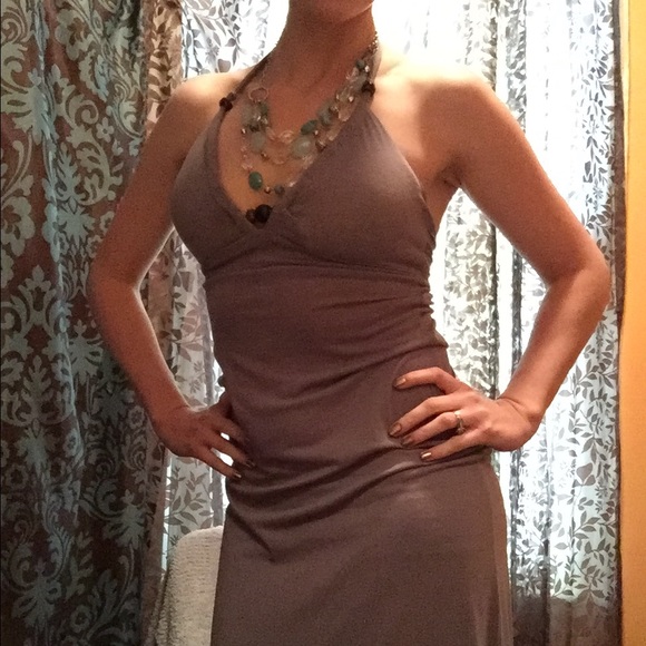 Grey maxi dress - Picture 2 of 4