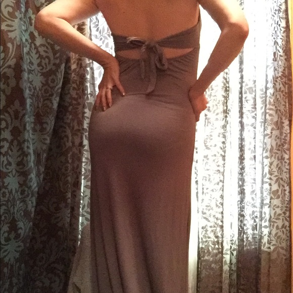 Grey maxi dress - Picture 3 of 4