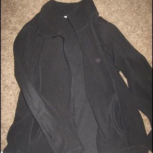 Old Navy black fleece jacket