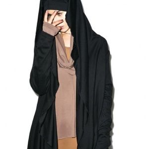 MNML twilight hooded cardigan