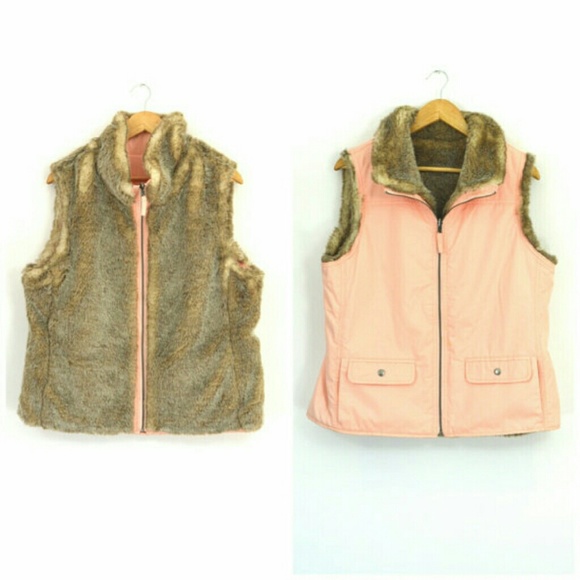 Gap Faux Fur Vest
