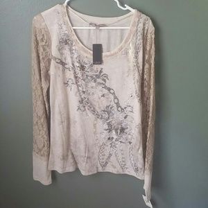 Nwt Miss Me long sleeve top