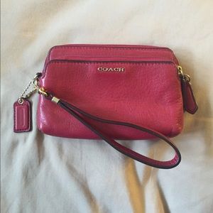 Coach Rose Wristlet