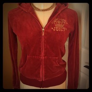 Juicy Couture velour jacket and pant set