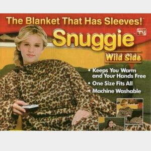 cheetah snuggie