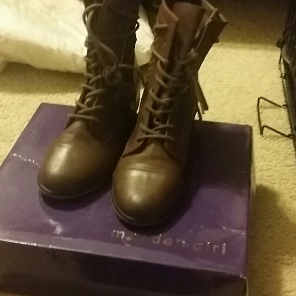 New madden girl combat boots