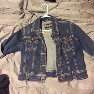 Rue 21 distressed denim jacket