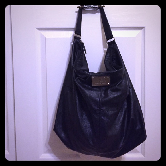 Black hobo bag
