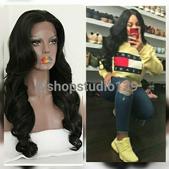 Sexy body wave lace front wig 24inches