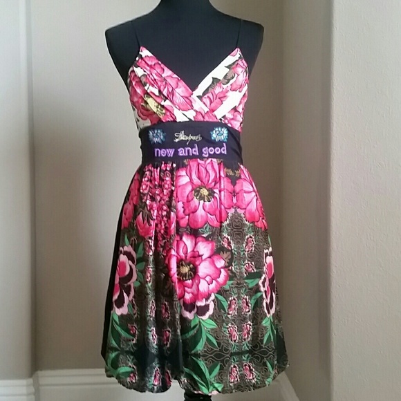 Desigual Floral "New and Good" Dress