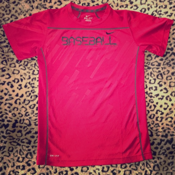 Youth NIKE Dri-fit baseball T.