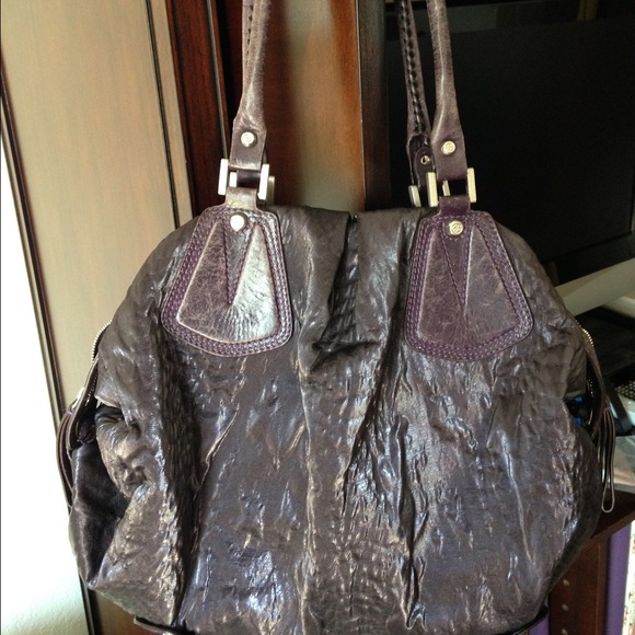 Francesco Biasia Patent Leather Bag
