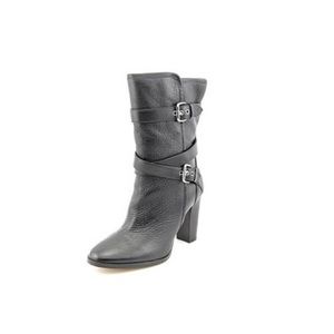 ✨HP✨ Coach Mid-Calf Leather Boots. Size 7