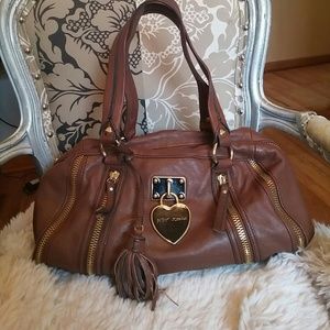 Betsy Johnson brown purse