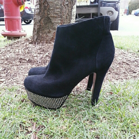 🤩Steve Madden Banngg Crystal Booties - Picture 3 of 5