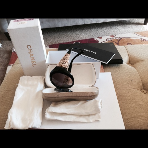 Limited edition Chanel sun glasses