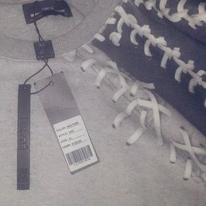 Forte size xl mens football sweater super bowl