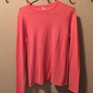 Coral long sleeve shirt