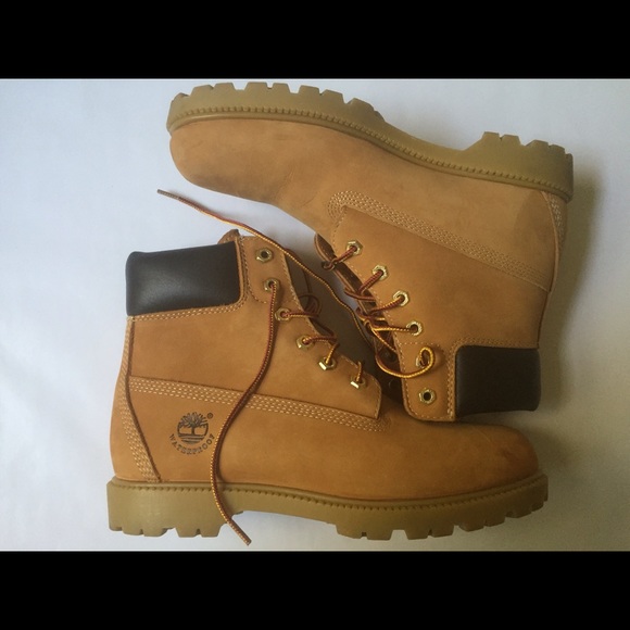 Timberland Women's Boots 6 inch Wheat Nubuck