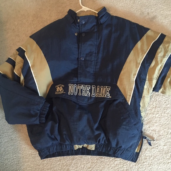 Vintage Norte Dame Windbreaker