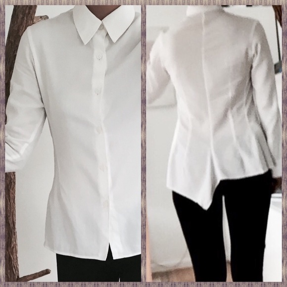 Y's by YOHJI YAMAMOTO asymmetric hemline shirt