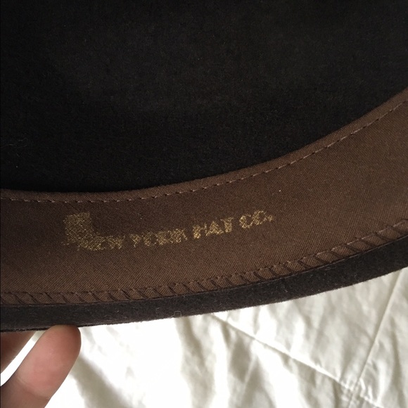 New York Hat Company wool Fedora - Picture 3 of 3