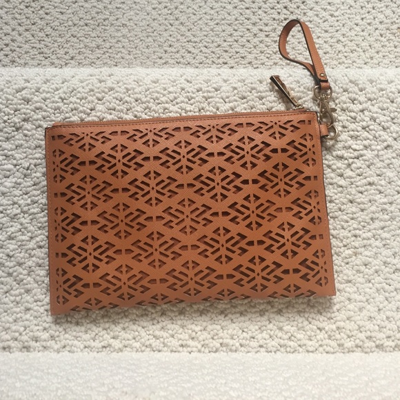 Tan Clutch- ALDO
