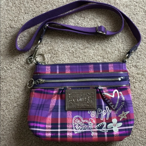 🤗SOLD🤗Coach Poppy Glam Crossbody Bag