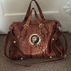 Snakeskin purse