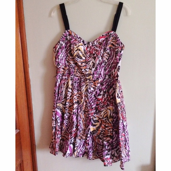 Allen B. By Allen Schwartz Zebra Print Dress