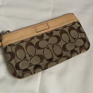 Coach wristlet
